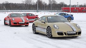 Февраль. Адреналин. Porsche. 